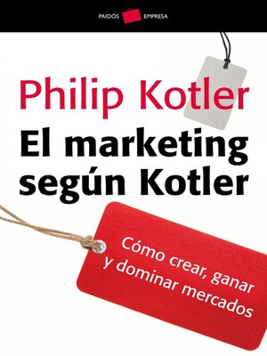cover image of El marketing según Kotler